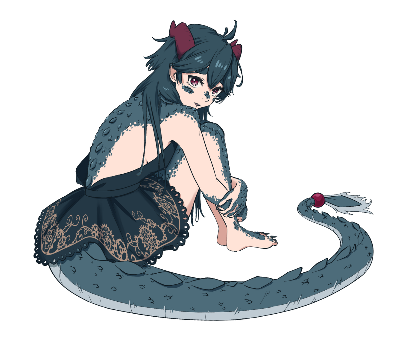 Martha Martha crouching